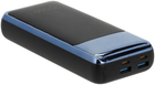 Powerbank RIVACASE 20000 mAh Black/Blue (RCVA1075) - obraz 4