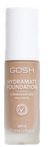 Fundacja do twarzy Gosh Hydramatt Foundation Medium Dark 012N 30 ml (5711914182984) - obraz 1