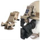 Крепление Rhino mount на шлем для ПНВ с разъемом NVG Металл Койот (Takctik-416M-T) - изображение 5