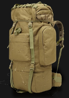Тактический походный рюкзак Solve D3-GGL-502 65л Койот - изображение 7