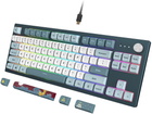 Клавіатура дротова Montech MKey TKL Freedom GateronG Pro 2.0 Red Blue (GATA-2430) - зображення 2