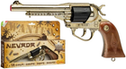 Rewolwer Villa Giocattoli Nevada Oro 12 Shot Gold (8006812015609) - obraz 1