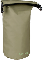 Водонепроникна сумка OstroVit Dry Bag 10 л Зелена (5903933907352) - зображення 3