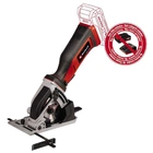 Einhell Міні-пила циркулярна TE-CS 18/89 Li - Solo акумулятор, PXC, 18В, 3500 об/хв, диск 89х10 мм
