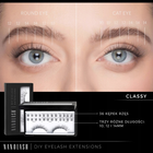 Штучні вії Nanolash Eyelash у кластерах Classy 36 шт (5905669547864) - зображення 4