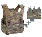 Плитоноска Warrior Low Profile Plate Carrier V 1 size M multicam та потрійний підсумок (панель) - зображення 1