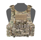 Плитоноска Warrior Assault Systems Quad Release Carrier size L multicam та потрійний підсумок (панель)