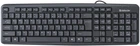 Проводная клавиатура Defender Element HB-520 B 104+3 кН UA USB Black (45529)