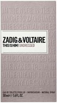 Woda toaletowa męska Zadig&Voltaire This is Him Undressed 50 ml (3423222086664) - obraz 3