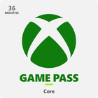 Подписка Xbox Game Pass Core, 36 месяцев (Xbox One/Series)