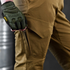 Женские брюки с завышенной талией рип-стоп койот размер XS - изображение 5