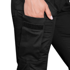 Женские Штаны Rip-Stop Flex с 6-ю карманами черные / Легкие Брюки Camotec Pani CG Patrol Pro размер 2XL - изображение 5