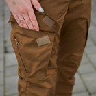 Жіночі штани з манжетами Military ріп-стоп койот розмір XL - зображення 5