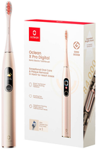 Електрична зубна щітка Oclean X Pro Digital Electric Toothbrush Champagne Gold - зображення 6