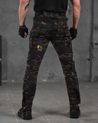 Армейские мужские штаны с наколенниками G3 M черный мультикам (52106) - изображение 3