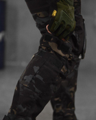 Армійські чоловічі штани з наколінниками G3 M чорний мультикам (52106) - зображення 7