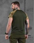 Армейская мужская футболка ARMY S олива+мультикам (87168) - изображение 6