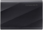 Dysk SSD Samsung Portable T9 2TB USB 3.2 Type-C Gen 2x2 Black (MU-PG2T0B/EU) External - obraz 3