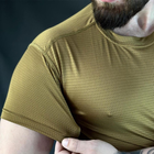 Мужская сетчатая футболка джерси койот размер L - изображение 8