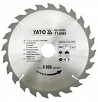 Диск Пильный по Дереву Ø 200 х 30 х 3.2 мм, 24 зуба YATO (YT-6065)