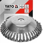 Щетка Для Чистки Брусчатки на Мотокосу Ø 200 х 25,4 мм YATO (YT-85142)