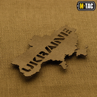 Нашивка M-Tac Ukraine (контур) сквозная Laser Cut Coyote - изображение 2