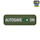 Нашивка M-Tac Autosave PVC Olive