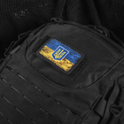 Нашивка M-Tac флаг Украины с гербом винтаж (80х50 мм) Black - изображение 2