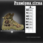 Тактичні черевики військові Gepard туристичні чоловічі берці Камуфляж 41 р - зображення 8