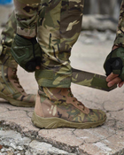 Военные летние штаны со съемными наколенниками Мультикам L - изображение 7