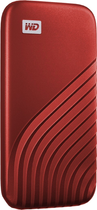 SSD диск Western Digital My Passport 500GB USB 3.2 Type-C Red (WDBAGF5000ARD-WESN) External - зображення 2