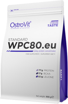 Białko OstroVit Standart WPC80.eu 900 g Creme brulee (5902232612448) - obraz 1