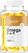 Харчова добавка OstroVit Omega 3-6-9 180 капсул (5903246221916) - зображення 1