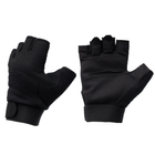 Рукавиці тактичні розмір L MIL-TEC Army Fingerless Gloves Чорні (12538502-XL) - изображение 5
