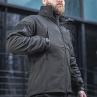 Куртка M-Tac Soft Shell с подстежкой Black M - изображение 14