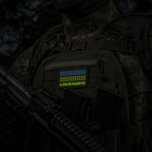 Нашивка M-Tac Ukraine Laser Cut Ranger Green/Yellow/Blue/GID - изображение 4