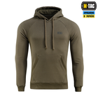 Кофта M-Tac Hoodie Cotton Raglan Hard Dark Olive S - изображение 2