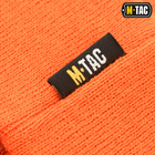 Шапка M-Tac тонкая вязка 100% акрил Orange L/XL - изображение 6