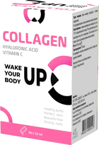 Колаген Ключі здоров'я з гіалуроновою кислотою і вітаміном C розчинний питний в стіках по 10 мл упаковка 30 шт (4820274090127) - зображення 1