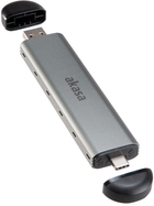 Зовнішня кишеня Akasa M.2 SATA / NVMe SSD USB 3.1 Gen 2 Silver (AK-ENU3M2-04) - зображення 3