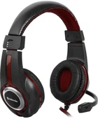 Проводные игровые наушники с микрофоном Defender Warhead G-185 х 3.5mm jack Red-Black