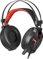 Провідні ігрові навушники гарнітура Redragon Memecoleous jack 3.5 Black-Red