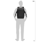 Plecak do laptopa Dicota Laptop Backpack Eco MOTION 13 - 15.6" Black (D31874-RPET) - obraz 9