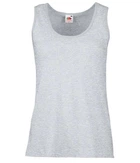 Майка жіноча Fruit of the Loom Valueweight vest lady-fit XS Сірий (061376094XS)
