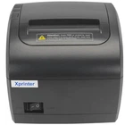 Термопринтер принтер чеків Xprinter XP-Q838L термодрук 230 мм/с стрічка 80 мм USB+Lan автообрізка Black