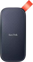 Dysk SSD SanDisk Portable 2TB USB 3.2 Type-C Black (SDSSDE30-2T00-G26) External - obraz 1