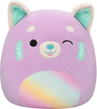 Maskotka Squishmallows Lexis - Purple Panda W/Rainbow Belly (0196566214439) - obraz 1