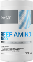 Амінокислоти OstroVit Beef Amino 2000 мг 300 таблеток (5903933911809) - зображення 1