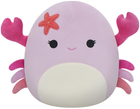 Maskotka Squishmallows Cailey Pink Crab 19 cm (196566213418) - obraz 1