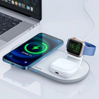 Бездротова зарядка McDodo 3в1 15W телефон/TWS/Apple Watch White (6921002670623) - зображення 5